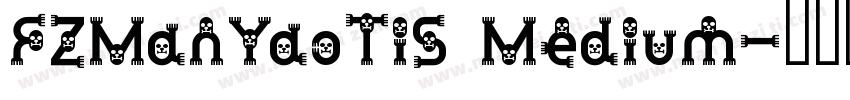 FZManYaoTiS Medium字体转换